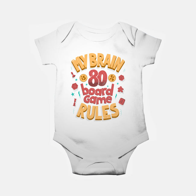 Board Game Rules-Baby-Basic-Onesie-Jorge Toro