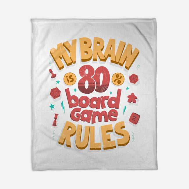 Board Game Rules-None-Fleece-Blanket-Jorge Toro