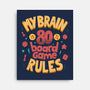 Board Game Rules-None-Stretched-Canvas-Jorge Toro