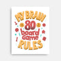 Board Game Rules-None-Stretched-Canvas-Jorge Toro