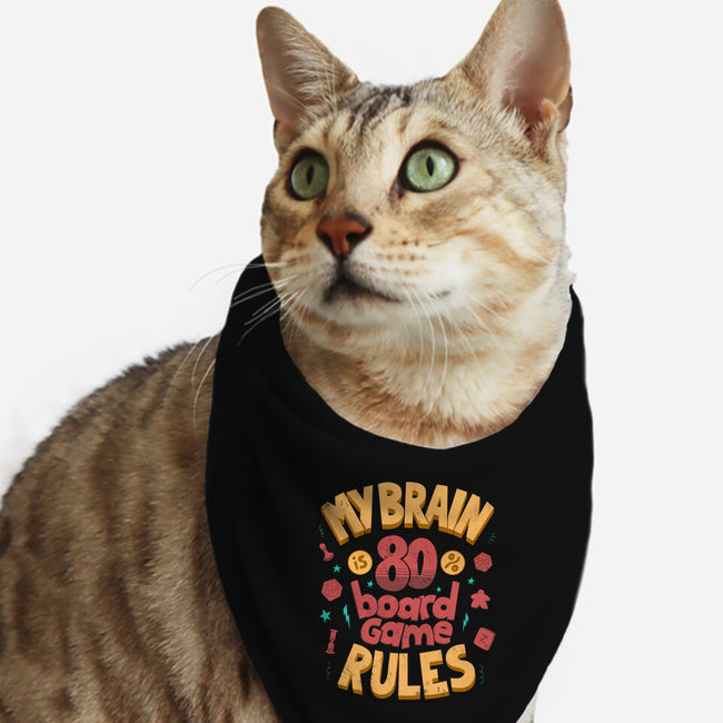 Board Game Rules-Cat-Bandana-Pet Collar-Jorge Toro