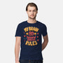 Board Game Rules-Mens-Premium-Tee-Jorge Toro