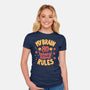 Board Game Rules-Womens-Fitted-Tee-Jorge Toro