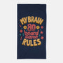 Board Game Rules-None-Beach-Towel-Jorge Toro