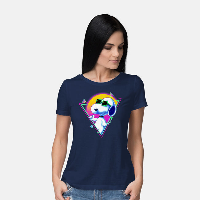 Vapor Dog-Womens-Basic-Tee-sebasebi