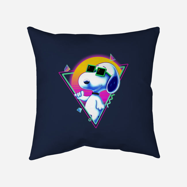 Vapor Dog-None-Removable Cover-Throw Pillow-sebasebi