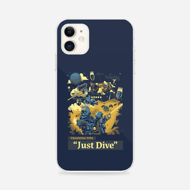 Training Tip Just Dive-iPhone-Snap-Phone Case-Heyra Vieira