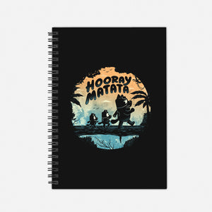 Hooray Matata-None-Dot Grid-Notebook-Arigatees