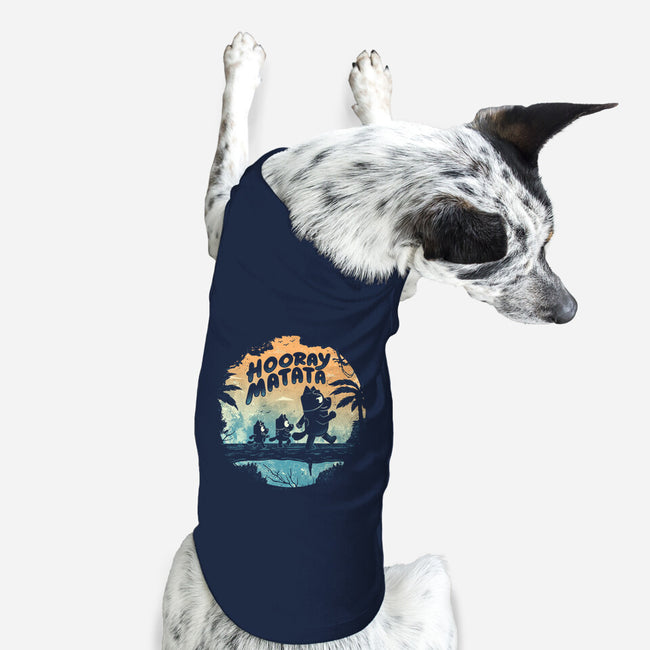 Hooray Matata-Dog-Basic-Pet Tank-Arigatees