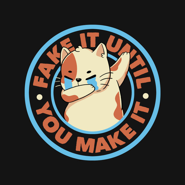 Fake It Until You Make It-Dog-Basic-Pet Tank-tobefonseca