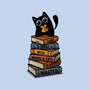 Time Spent With Books And Cats-Womens-Basic-Tee-erion_designs