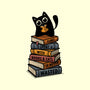 Time Spent With Books And Cats-None-Polyester-Shower Curtain-erion_designs