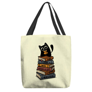 Time Spent With Books And Cats