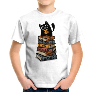 Time Spent With Books And Cats