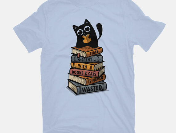 Time Spent With Books And Cats