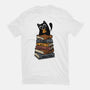 Time Spent With Books And Cats-Mens-Heavyweight-Tee-erion_designs