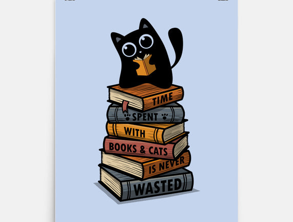 Time Spent With Books And Cats