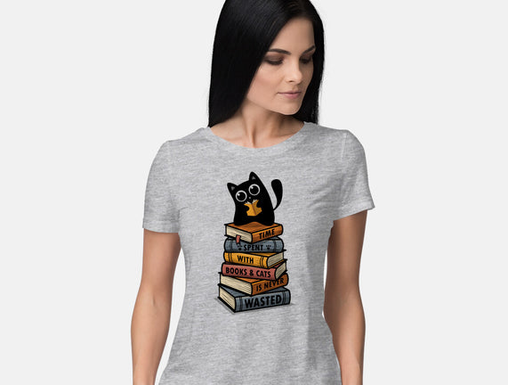 Time Spent With Books And Cats