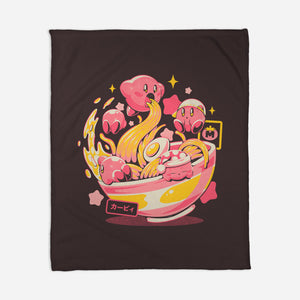Pink Bowl-None-Fleece-Blanket-eduely
