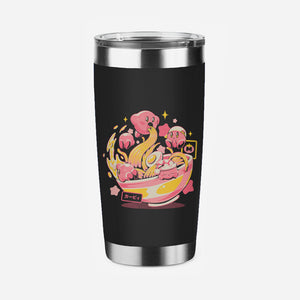 Pink Bowl-None-Stainless Steel Tumbler-Drinkware-eduely