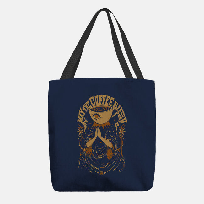 May The Coffee Bless You-None-Basic Tote-Bag-ilustrata