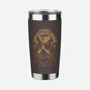 May The Coffee Bless You-None-Stainless Steel Tumbler-Drinkware-ilustrata