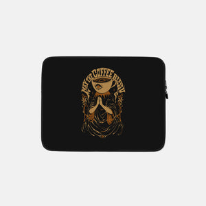 May The Coffee Bless You-None-Zippered-Laptop Sleeve-ilustrata