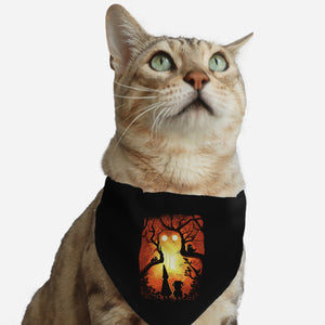 Enchanted Forest-Cat-Adjustable-Pet Collar-dalethesk8er