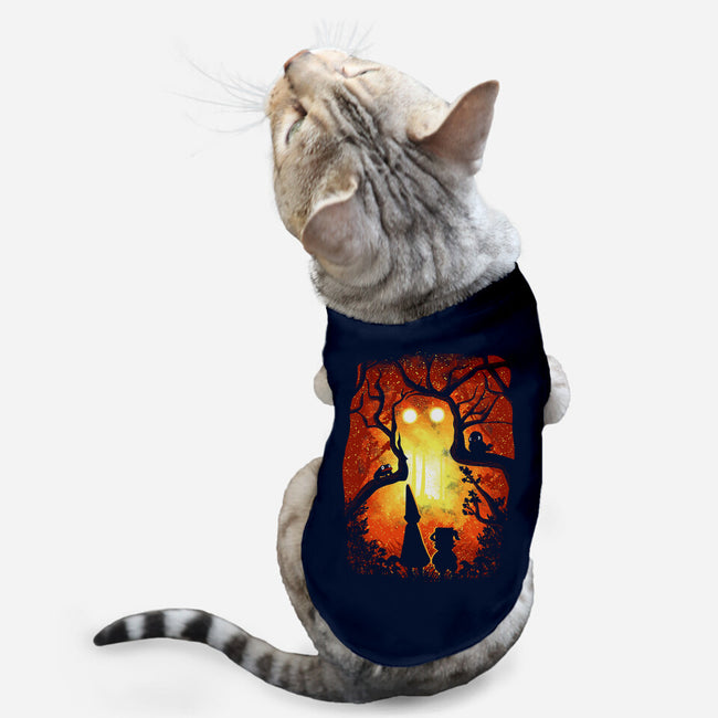 Enchanted Forest-Cat-Basic-Pet Tank-dalethesk8er