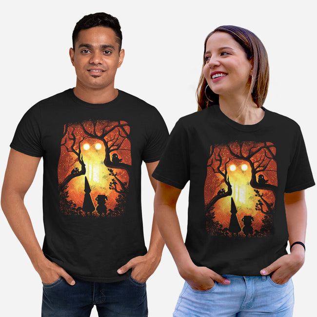 Enchanted Forest-Unisex-Basic-Tee-dalethesk8er