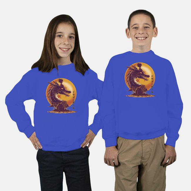 Dragon Ride-Youth-Crew Neck-Sweatshirt-rmatix