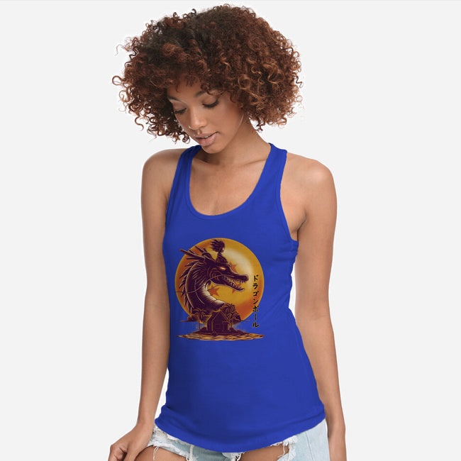 Dragon Ride-Womens-Racerback-Tank-rmatix