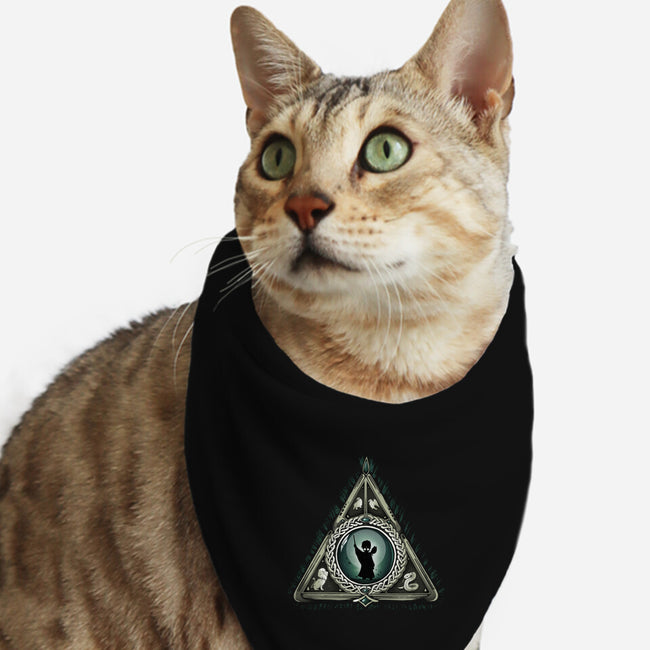 Celtic Magician-Cat-Bandana-Pet Collar-Vallina84