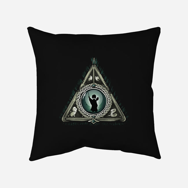 Celtic Magician-None-Non-Removable Cover w Insert-Throw Pillow-Vallina84