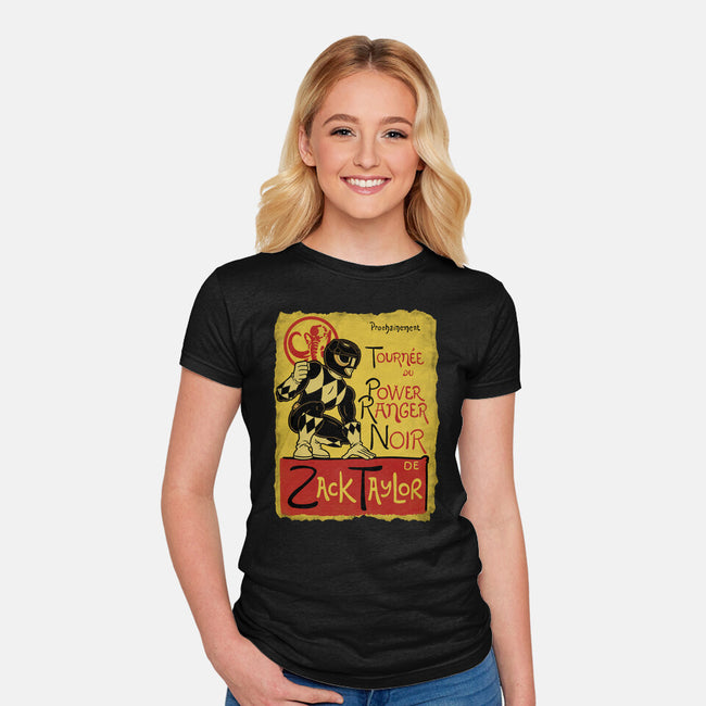 Le Ranger Noir-Womens-Fitted-Tee-Barbadifuoco