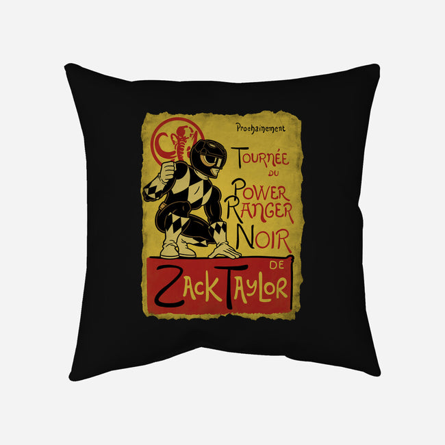 Le Ranger Noir-None-Non-Removable Cover w Insert-Throw Pillow-Barbadifuoco