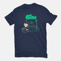 Cthulhu On Peanuts House-Unisex-Basic-Tee-xMorfina