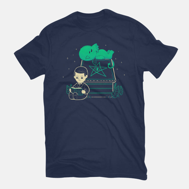 Cthulhu On Peanuts House-Youth-Basic-Tee-xMorfina