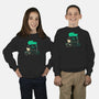 Cthulhu On Peanuts House-Youth-Crew Neck-Sweatshirt-xMorfina