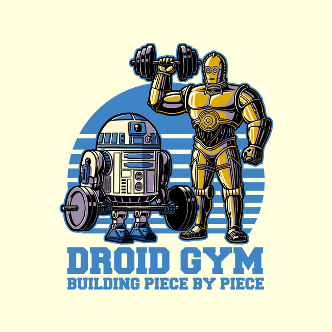 Android Space Gym-None-Glossy-Sticker-Studio Mootant