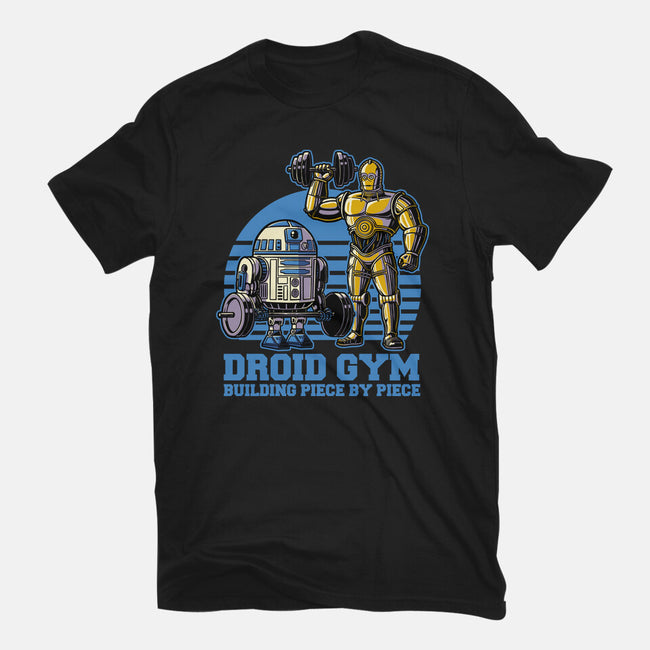 Android Space Gym-Mens-Heavyweight-Tee-Studio Mootant