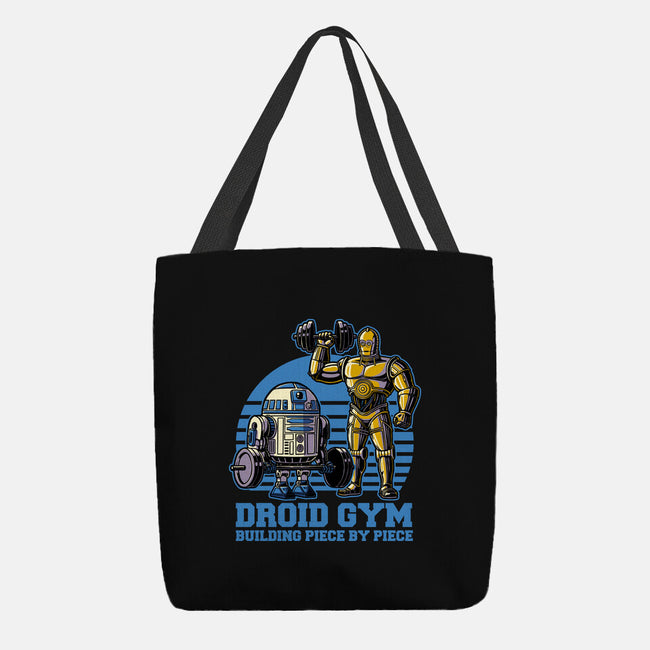 Android Space Gym-None-Basic Tote-Bag-Studio Mootant