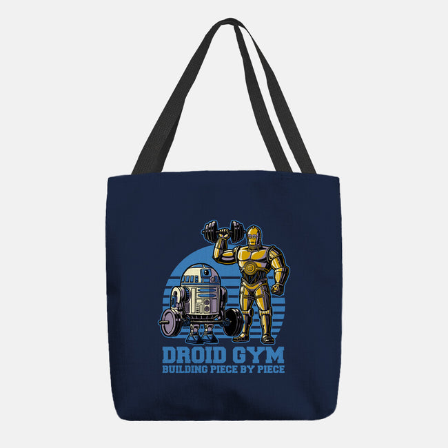 Android Space Gym-None-Basic Tote-Bag-Studio Mootant
