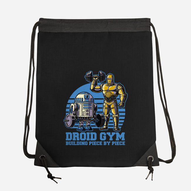 Android Space Gym-None-Drawstring-Bag-Studio Mootant