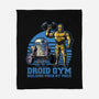 Android Space Gym-None-Fleece-Blanket-Studio Mootant