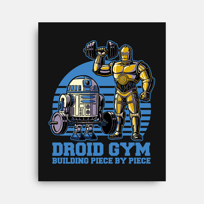 Android Space Gym-None-Stretched-Canvas-Studio Mootant