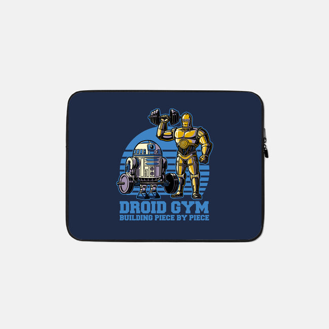 Android Space Gym-None-Zippered-Laptop Sleeve-Studio Mootant