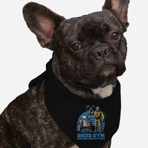 Android Space Gym-Dog-Bandana-Pet Collar-Studio Mootant