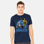 Android Space Gym-Mens-Heavyweight-Tee-Studio Mootant