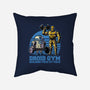 Android Space Gym-None-Non-Removable Cover w Insert-Throw Pillow-Studio Mootant